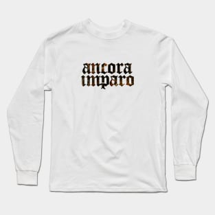 Ancora Imparo - I Am Still Learning Long Sleeve T-Shirt